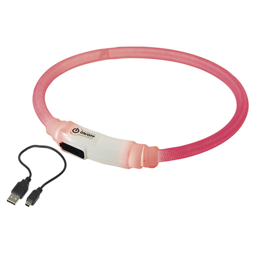 Nobby LED Lichtband Visible pink für Katzen