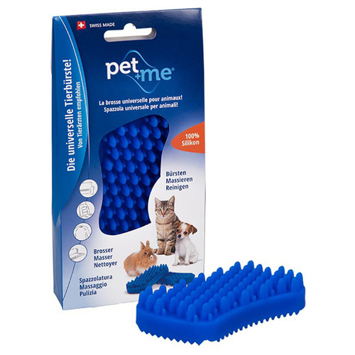 Pet+Me Bürste blau für Katzen