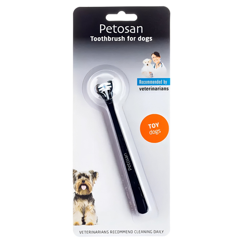 Petosan Zahnbürste für kleine Hunde