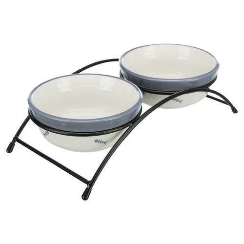 Trixie Eat on Feet Napf-Set mit Ständer für Katzen