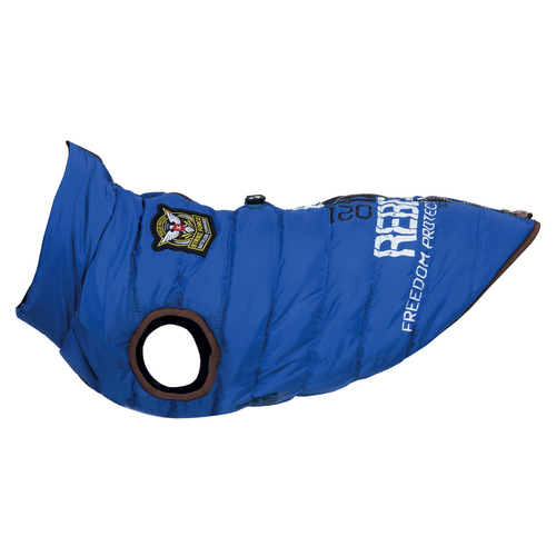 Trixie Geschirr-Mantel Saint-Malo blau, Rückenlänge: 40 cm