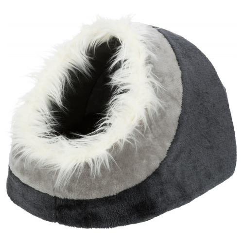 Trixie Kuschelhöhle Minou dunkelgrau/hellgrau für Katzen