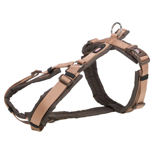 Trixie Premium Trekking Geschirr karamell/haselnuss, Größe: XL