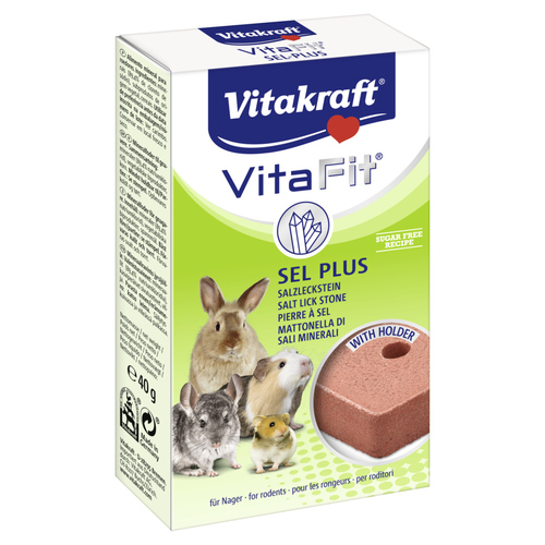 Vitakraft SEL-Plus Salzleckstein - 10er Pack