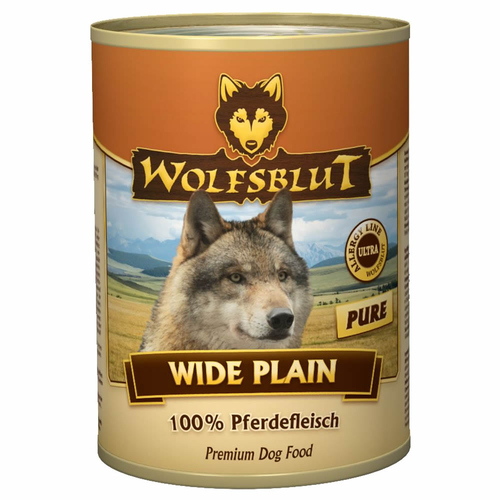 Wolfsblut Wide Plain Pure 395 g - 6 Stück