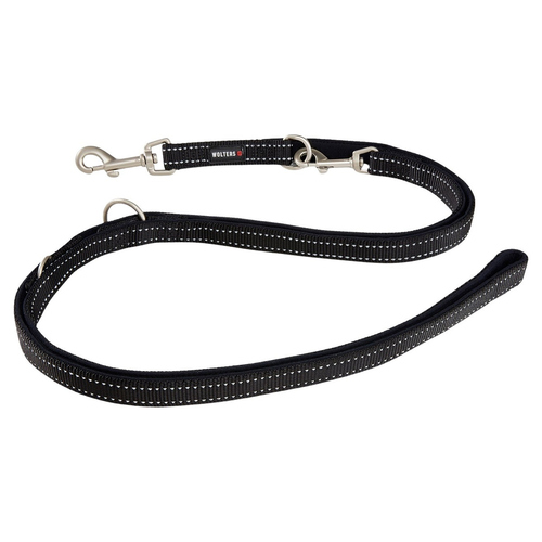Wolters Führleine Soft & Safe reflektierend schwarz, Größe: S