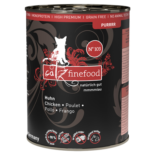 catz finefood Purrrr No. 103 Huhn 400 g - 6 Stück