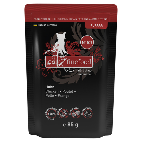 catz finefood Purrrr No. 103 Huhn 85 g - 16 Stück