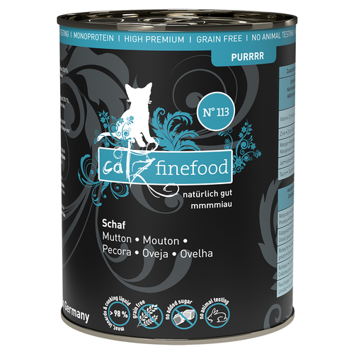 catz finefood Purrrr No. 113 Schaf 400 g - 6 Stück