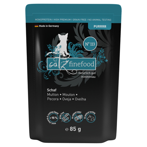 catz finefood Purrrr No. 113 Schaf 85 g - 16 Stück