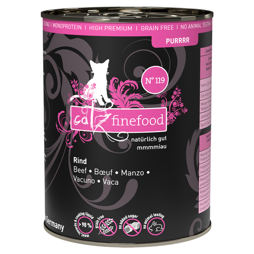 catz finefood Purrrr No. 119 Rind 400 g