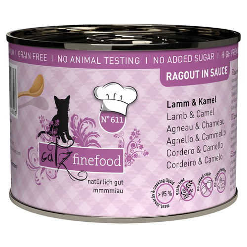 catz finefood Ragout No. 611 Lamm & Kamel 190 g