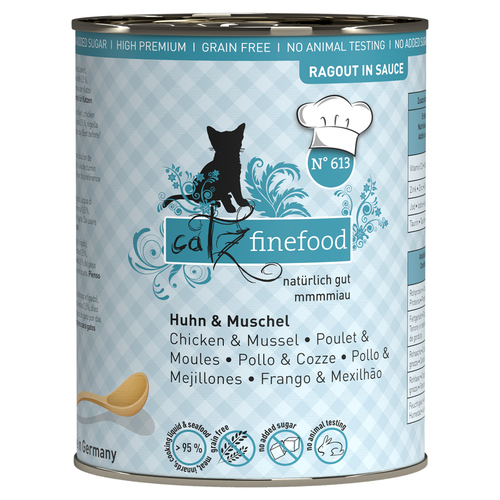 catz finefood Ragout No. 613 Huhn & Muschel 380 g