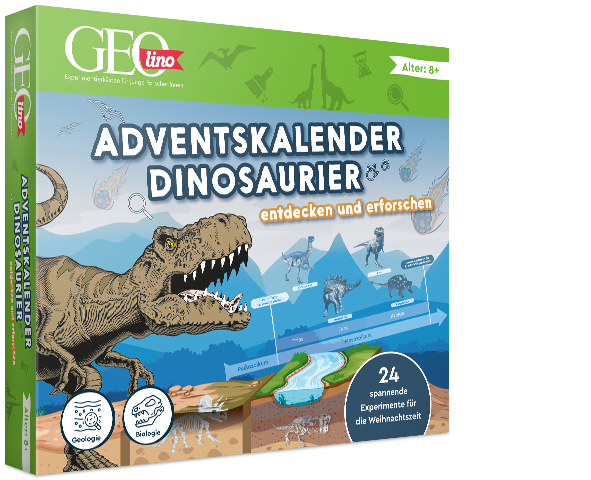 GEOLINO Adventskalender Dinosaurier