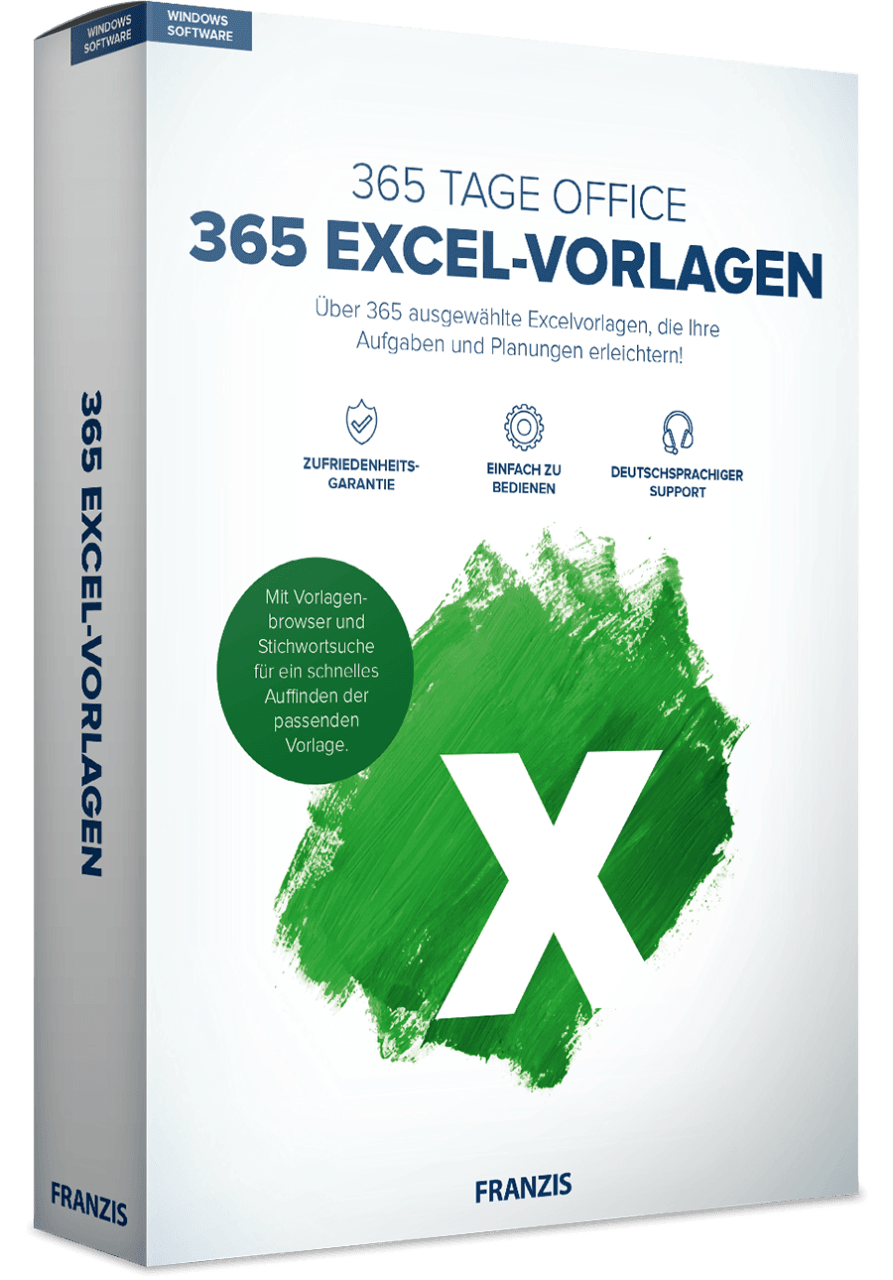 365 Excel Vorlagen - 365 Tage Office