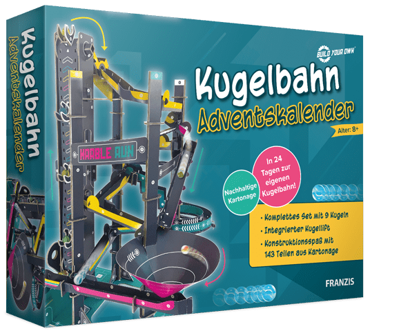 Kugelbahn Adventskalender