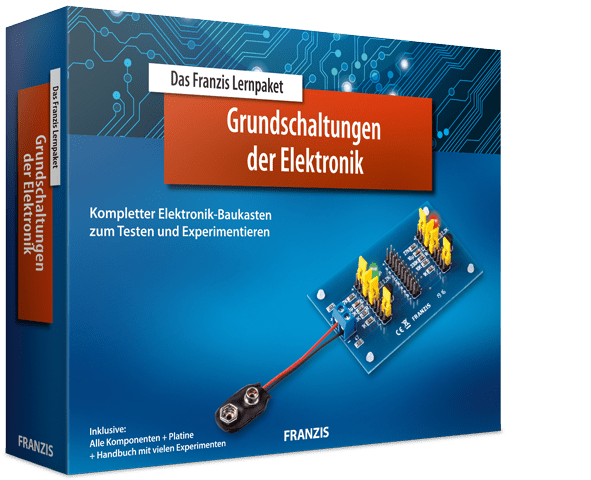 Das FRANZIS Lernpaket Grundschaltungen der Elektronik