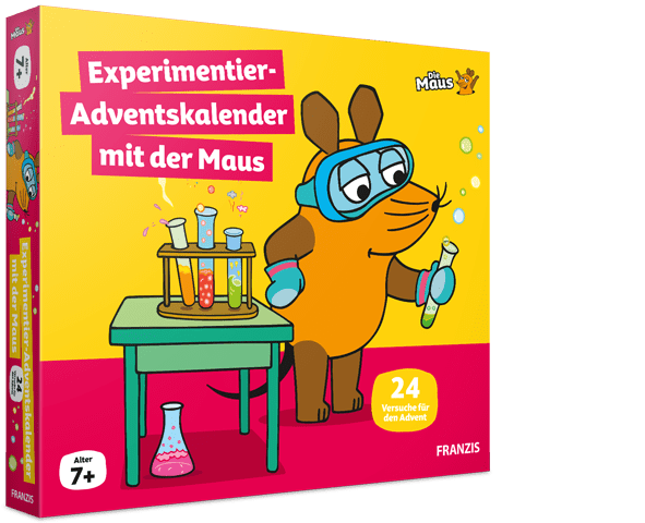 Experimentier-Adventskalender mit der Maus