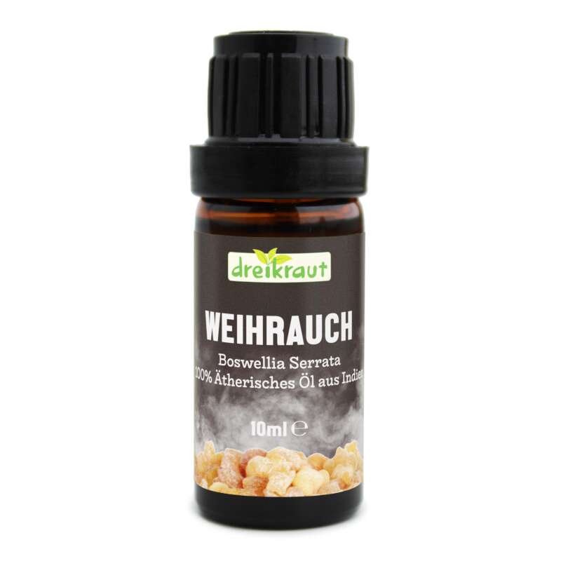 Weihrauchöl, 10 ml, 100% naturrein, Indischer Weihrauch, Boswellia Serrata