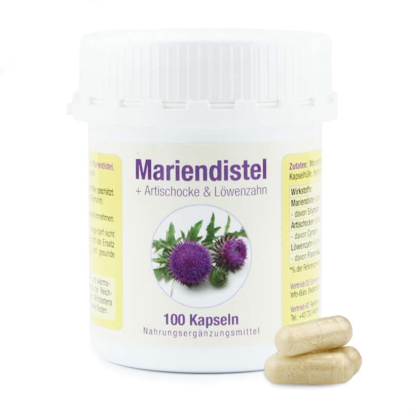 Mariendistel Kapseln à 50 mg Silymarin