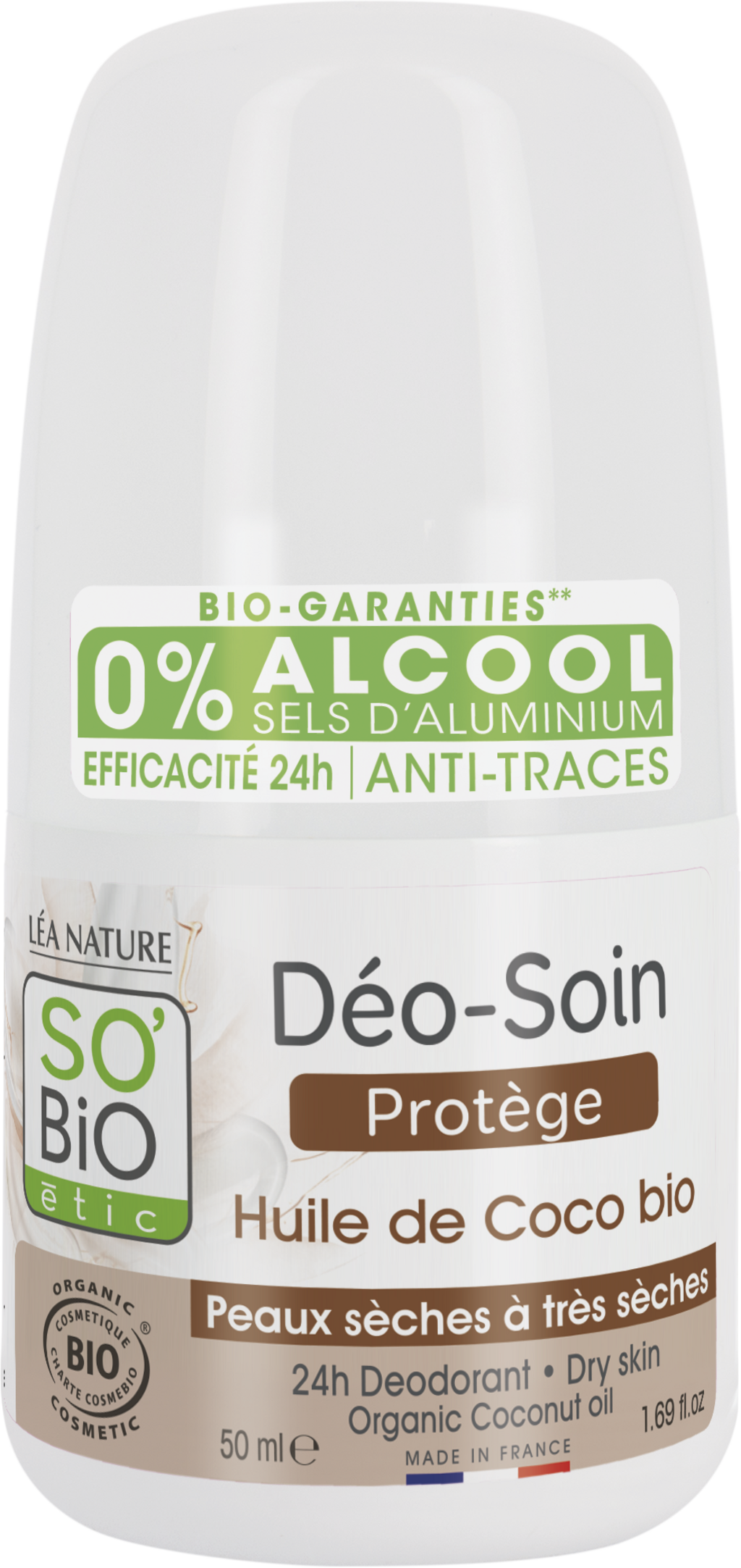 LÉA NATURE SO BiO étic Schützendes Deo Kokos - 50 ml