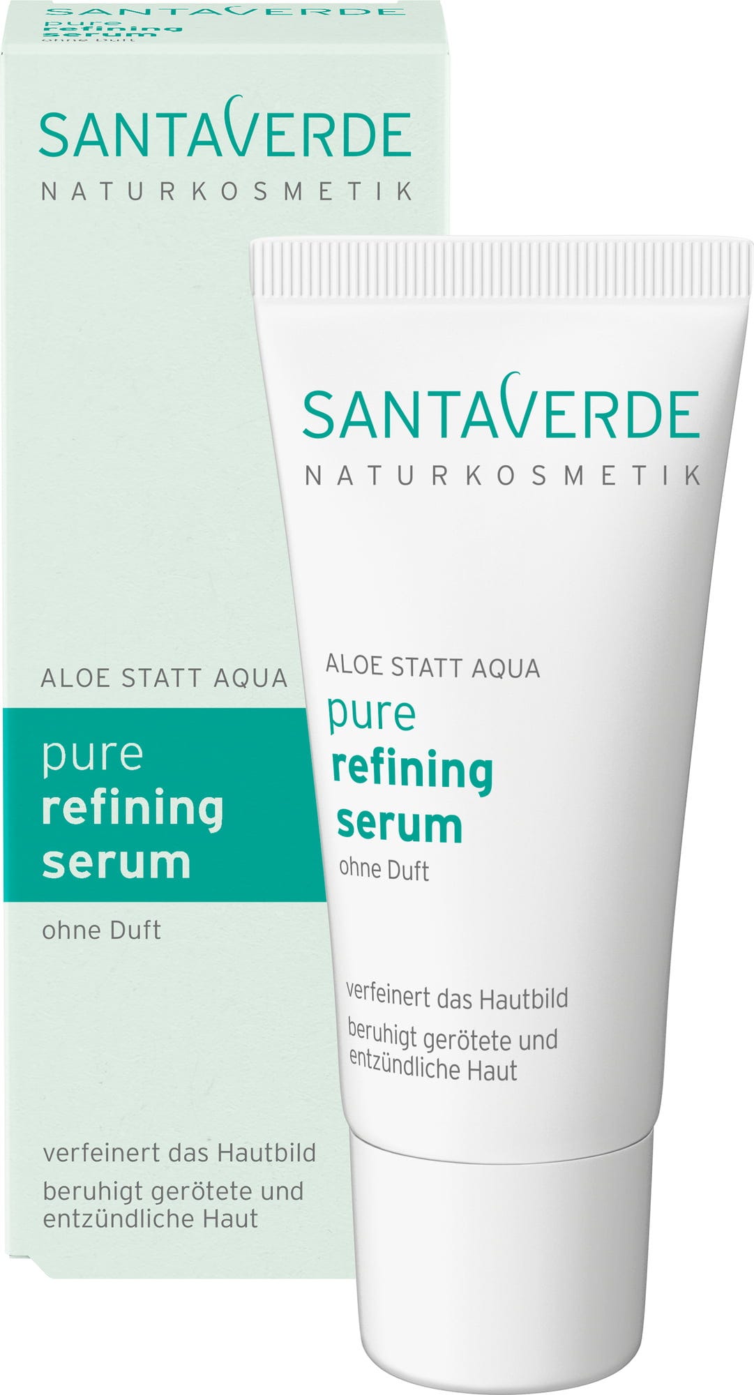 SANTAVERDE Pure Refining Serum ohne Duft - 30 ml