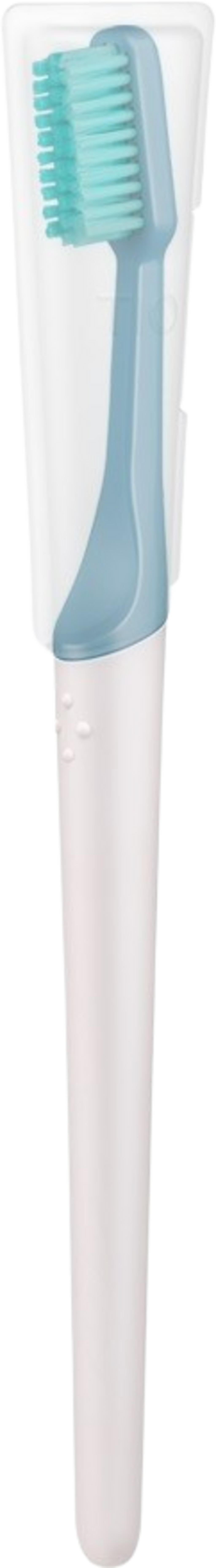 TIO Zahnbürste mit Reisekappe Soft - Gletscher