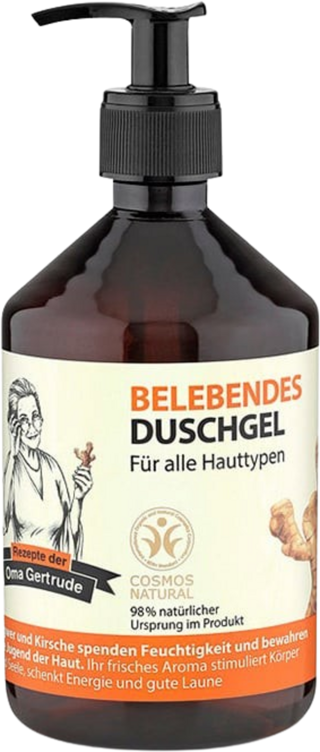 Rezepte der Oma Gertrude Belebendes Duschgel - 500 ml
