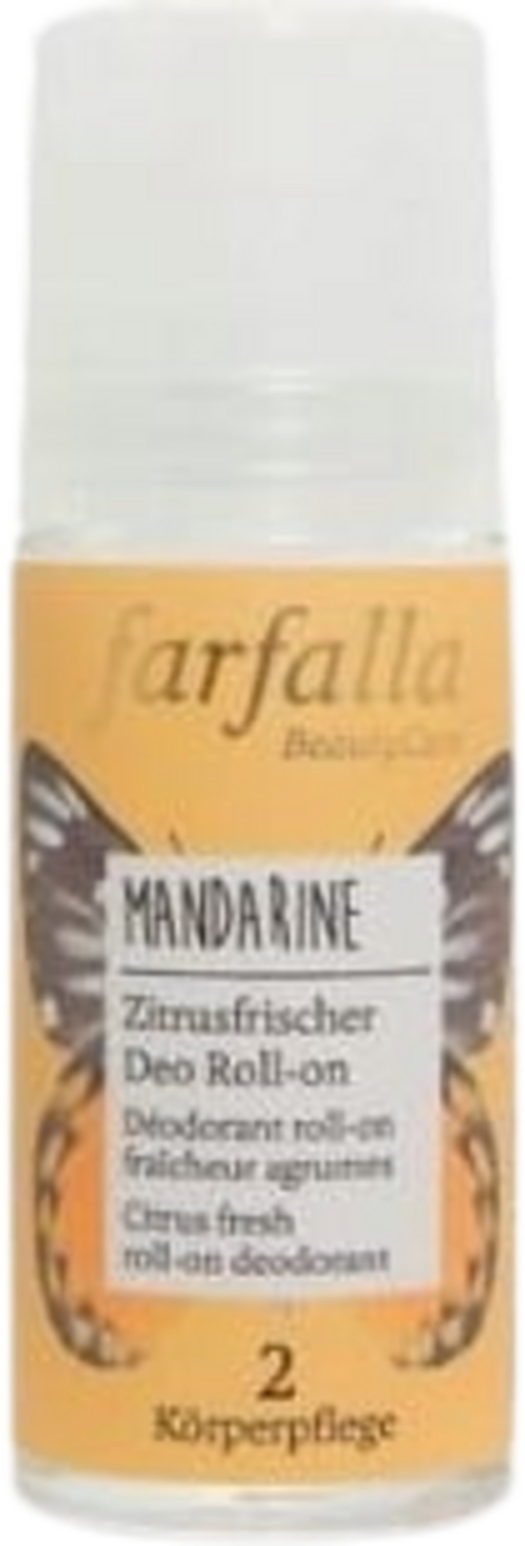farfalla Deo Roll-On Mandarine - 50 ml