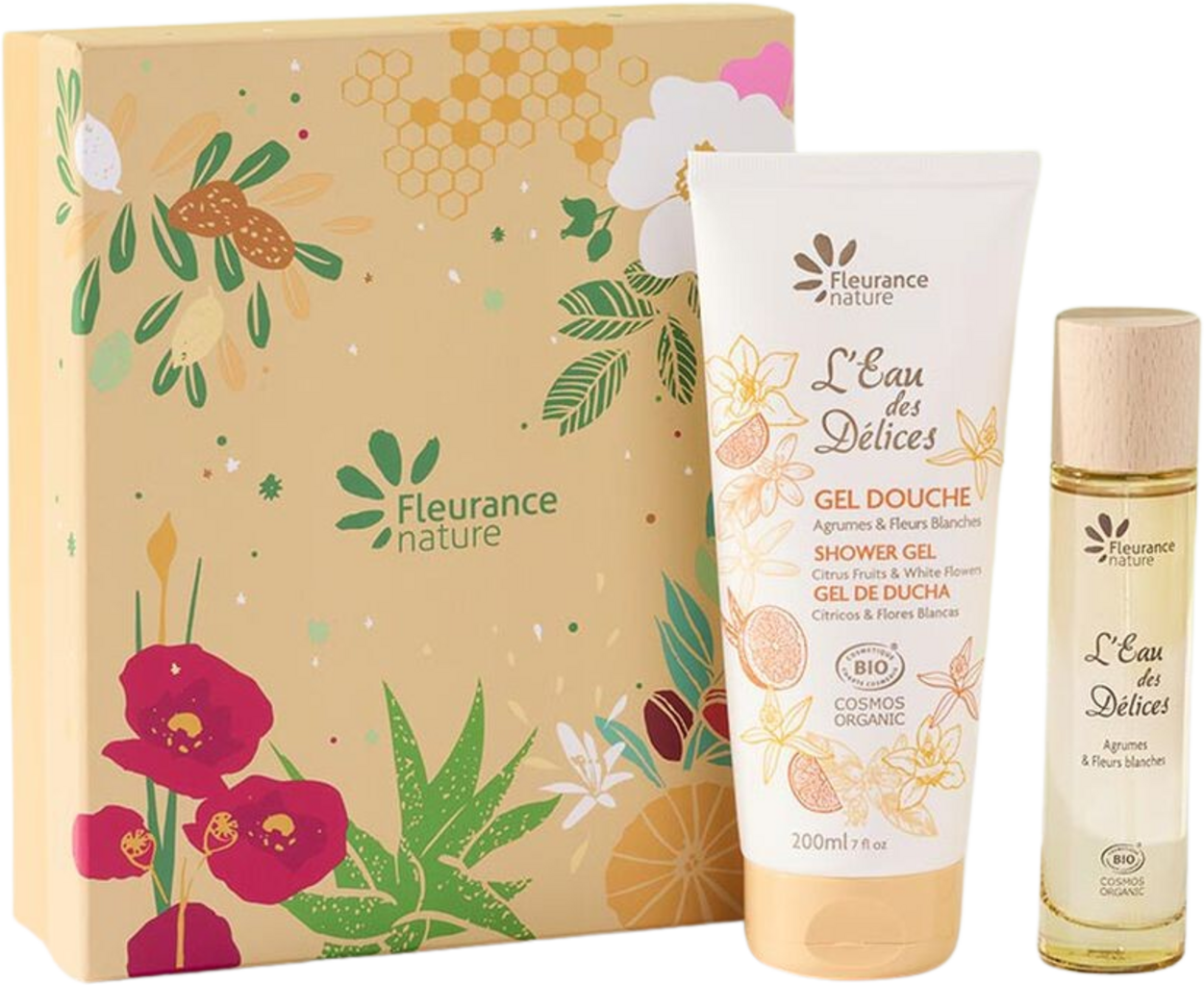 Fleurance nature L'Eau des Délices Gift Set - Agrumes & Fleurs blanches