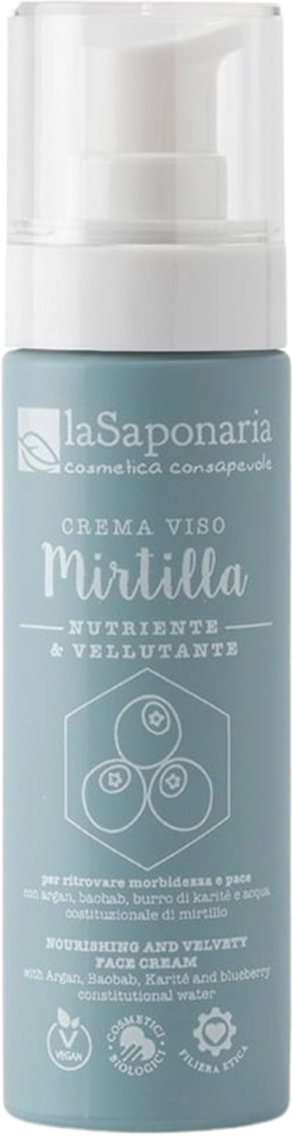 Nährende Gesichtscreme Blaubeere - 50 ml