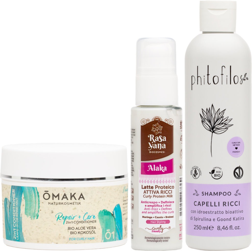 Ecco Verde Curly Girl Intensiv Pflege Set - 600 ml