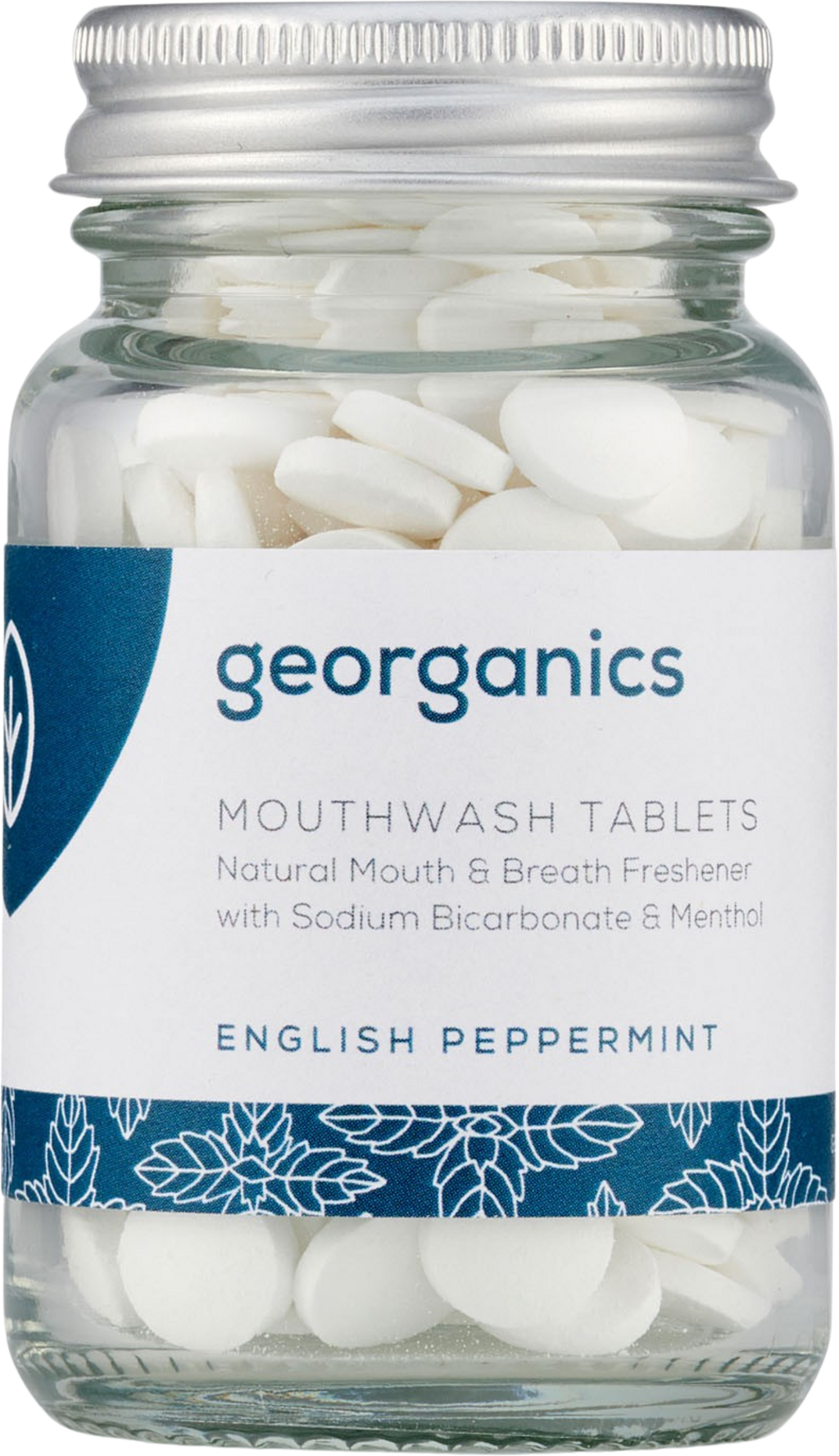 georganics Mouthwash Tablets - English Peppermint