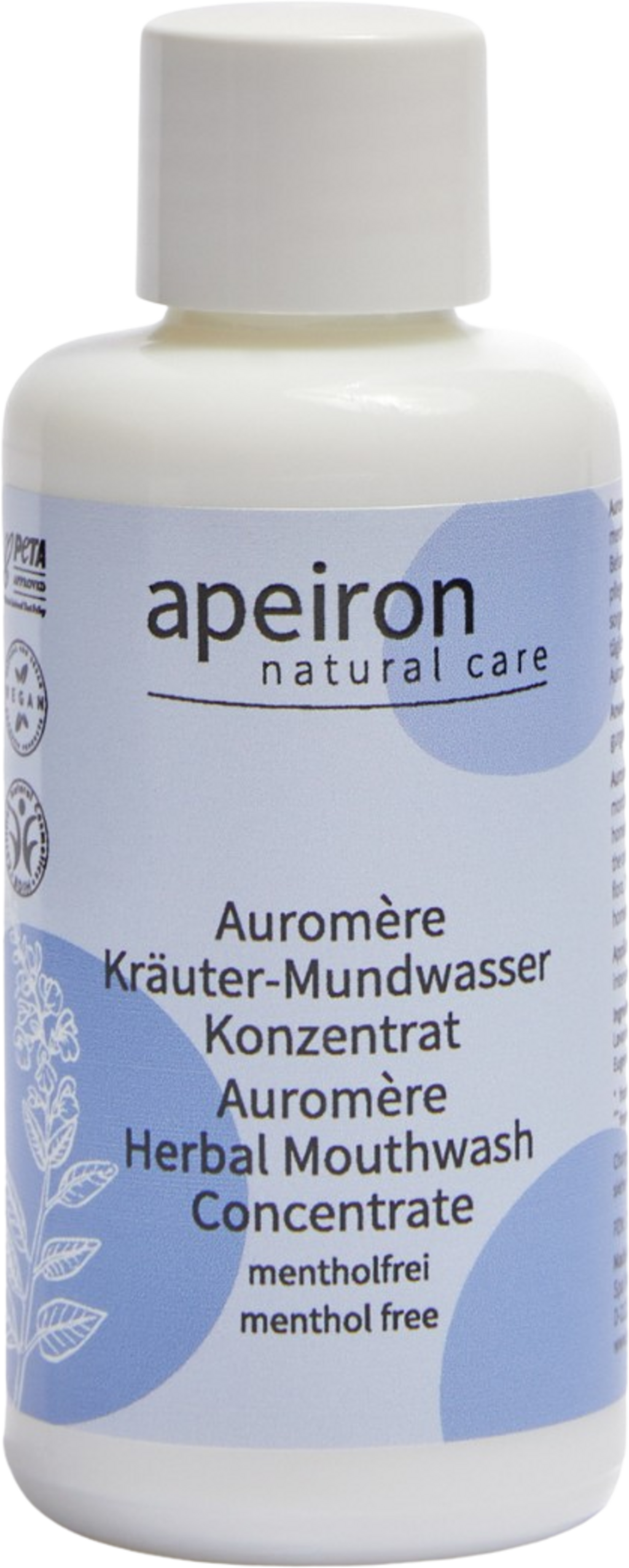 Apeiron Auromère Kräuter-Mundwasser Konzentrat homöopathieverträglich - 100 ml
