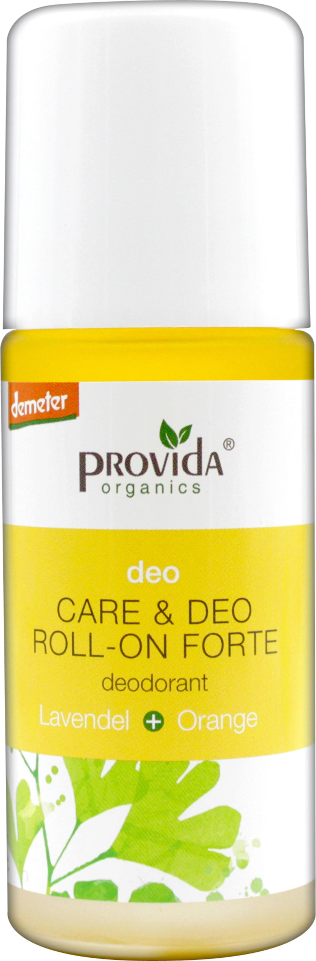 provida organics Care & Deo Roll-on forte - 50 ml