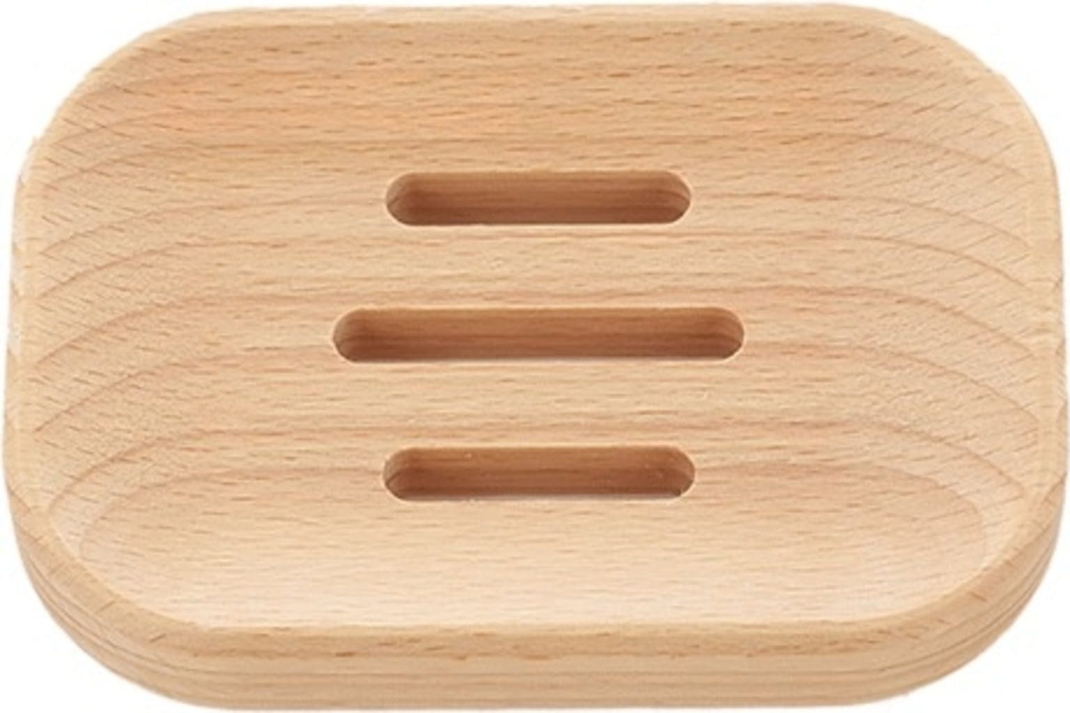 Avril Beechwood Soap Dish - 1 Stk