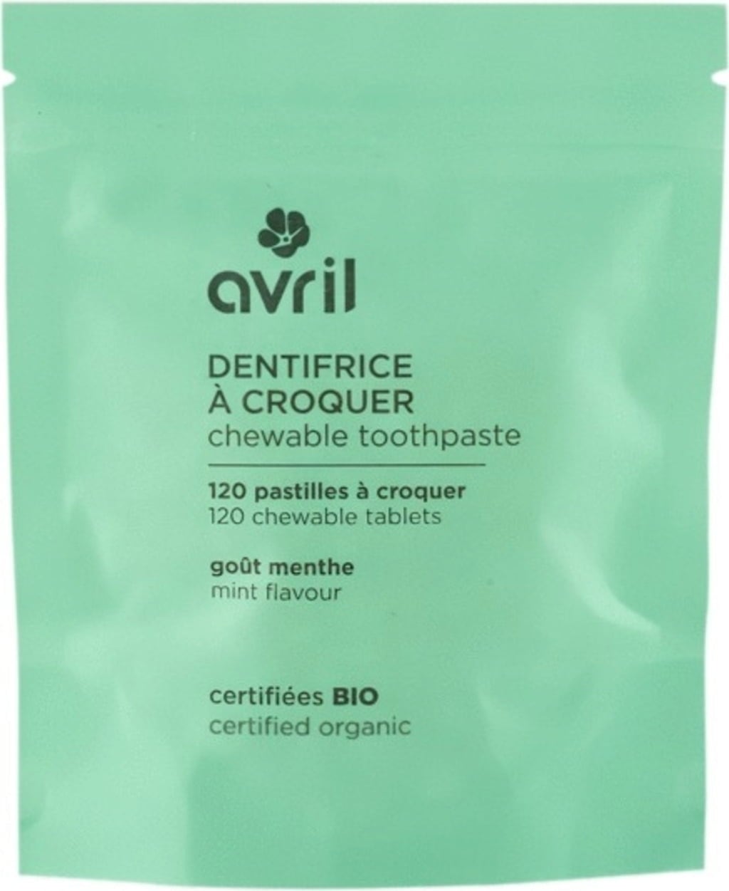 Avril Chewable Toothpaste Tablets - 120 Stk