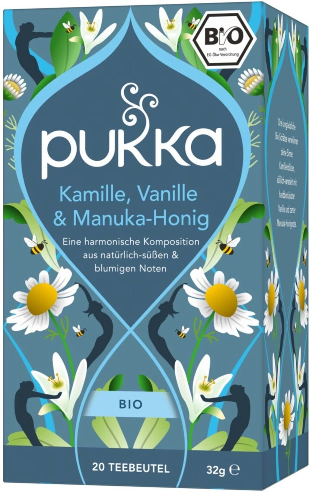PUKKA Kamille, Vanille & Manuka-Honig Bio-Kräutertee - 20 Teebeutel