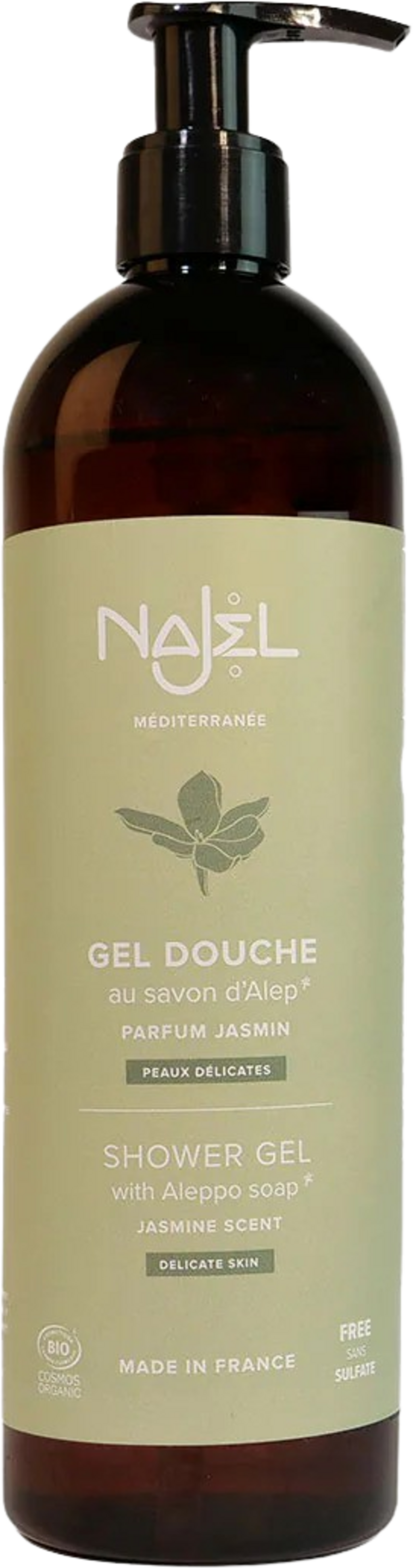 Najel Aleppo-Seife Duschgel Jasmin - 500 ml