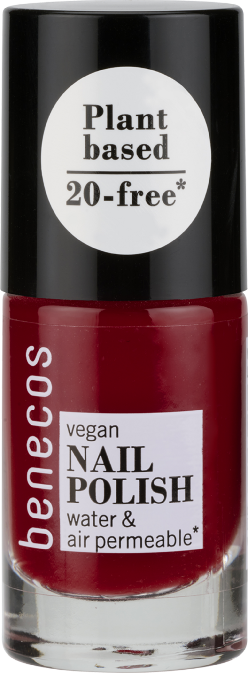 benecos Nail Polish Happy Nails - Cherry Red