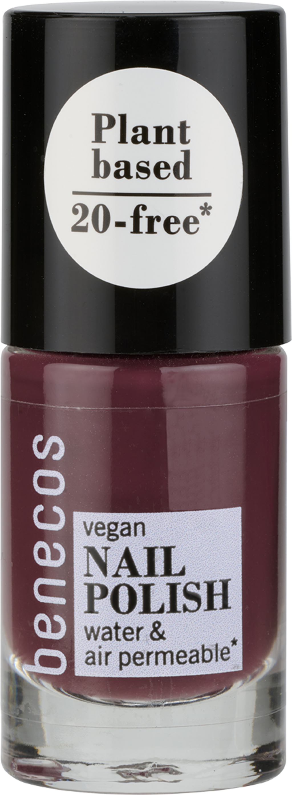 benecos Nail Polish Happy Nails - Sweet Plum
