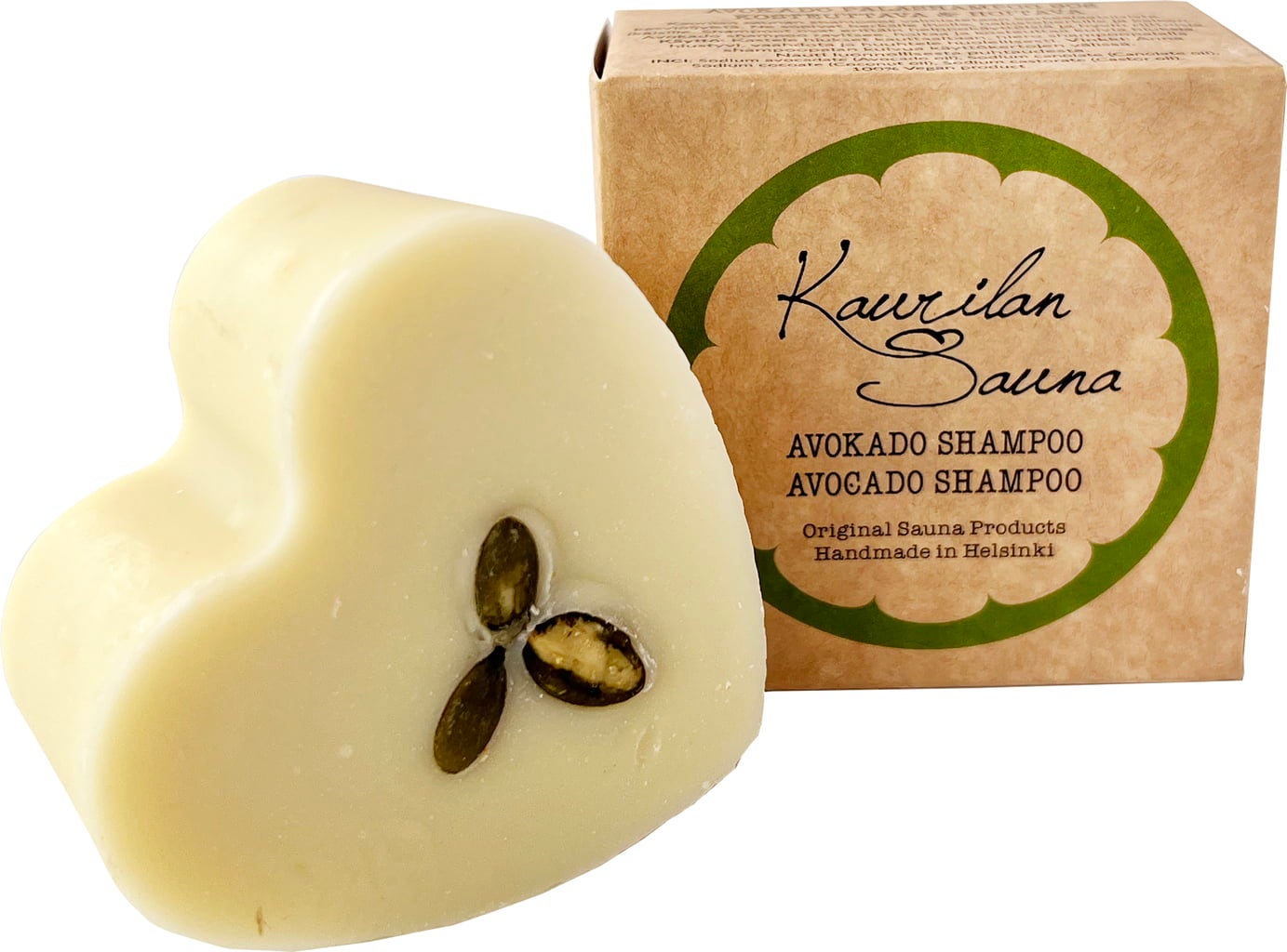 Kaurilan Sauna Shampoo Bar Avocado - Karton