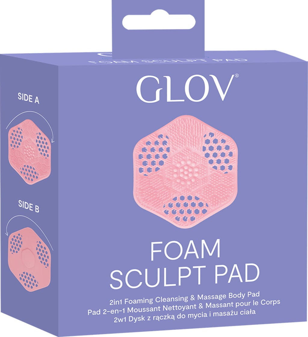 GLOV Foam Sculpt Pad 2in1 Foaming Cleansing & Massage Body Pad - 1 Stk