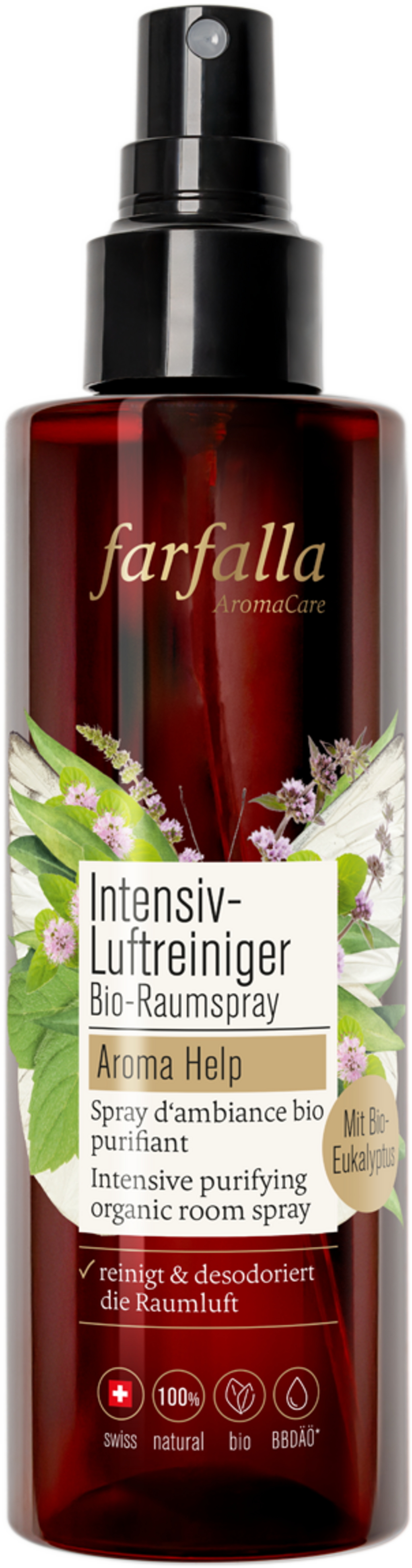 farfalla Aroma Help Bio-Raumspray Intensiv-Luftreiniger - 200 ml