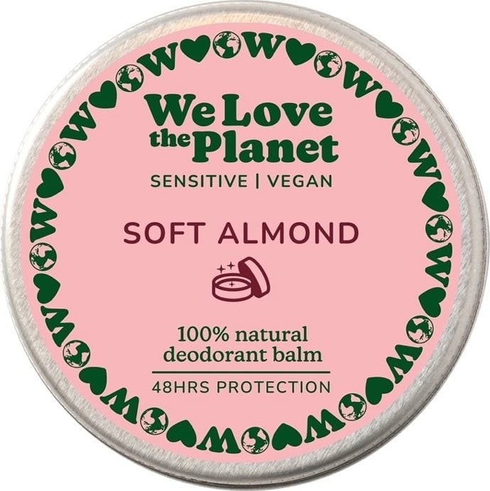 We Love The Planet Soft Almond Sensitiv Deo - Deo Cream (35 g)