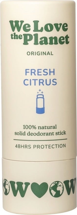 We Love The Planet Fresh Citrus Deo - Deo Stick (40g)