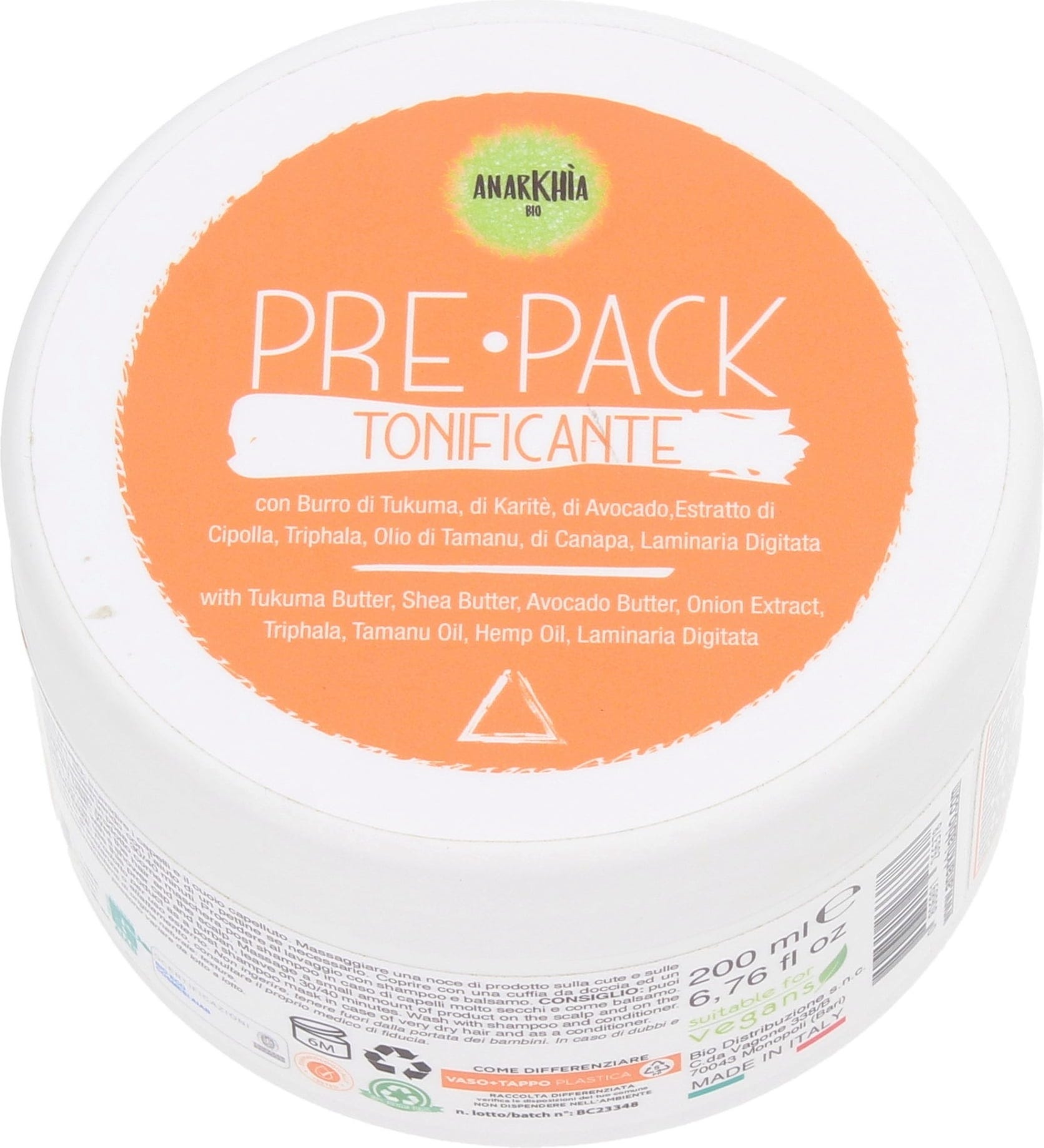 ANARKHIA PRE-PACK Tonisierende Pre-Shampoo Packung - 200 ml