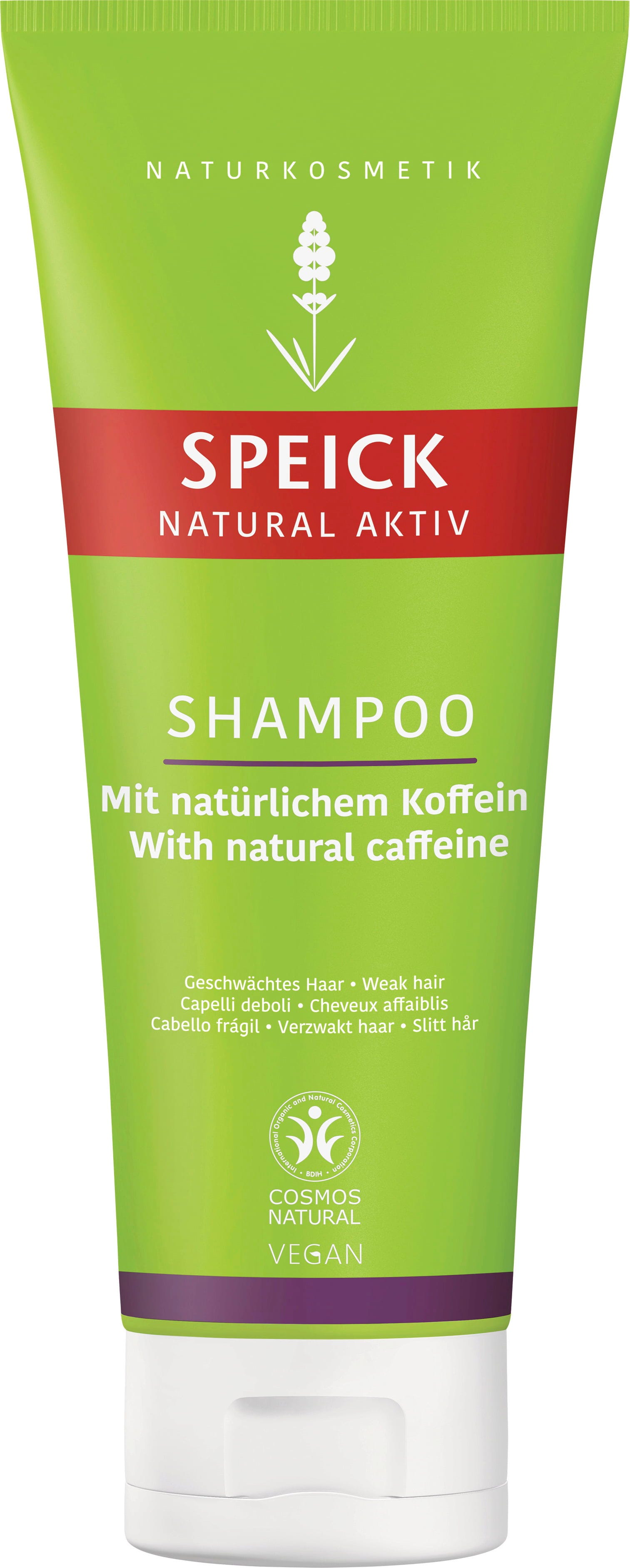 SPEICK NATURAL AKTIV Shampoo mit natürlichem Koffein - 200 ml