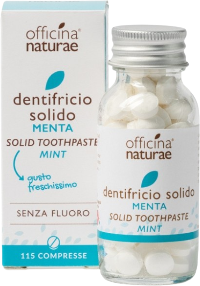 Officina Naturae Solid Toothpaste Tablets - Minze