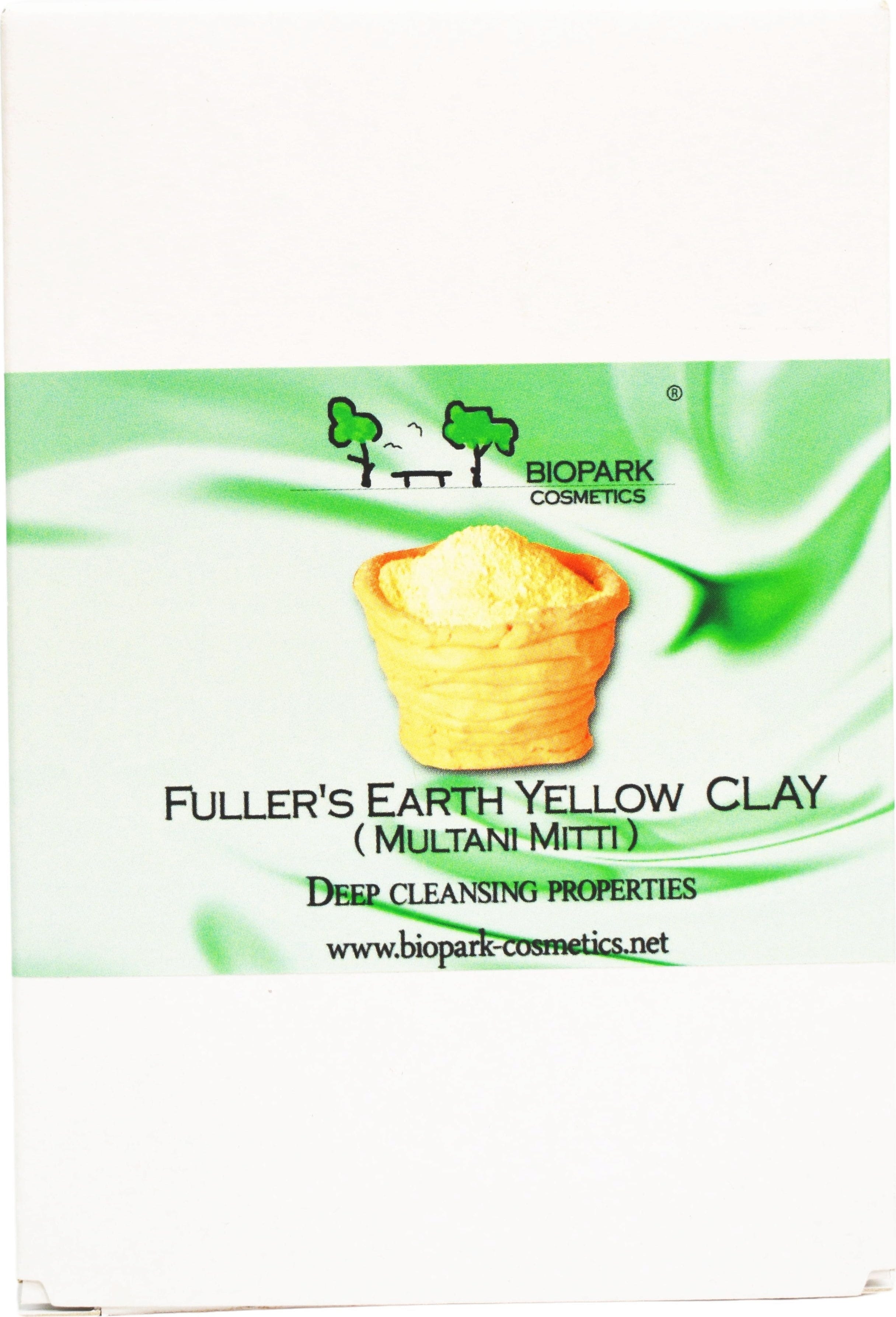 Biopark Cosmetics Fuller's Earth Yellow Clay - 100 g